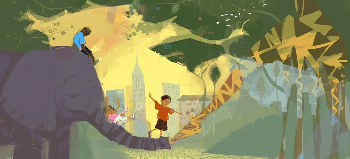 Mural for a doctor's office