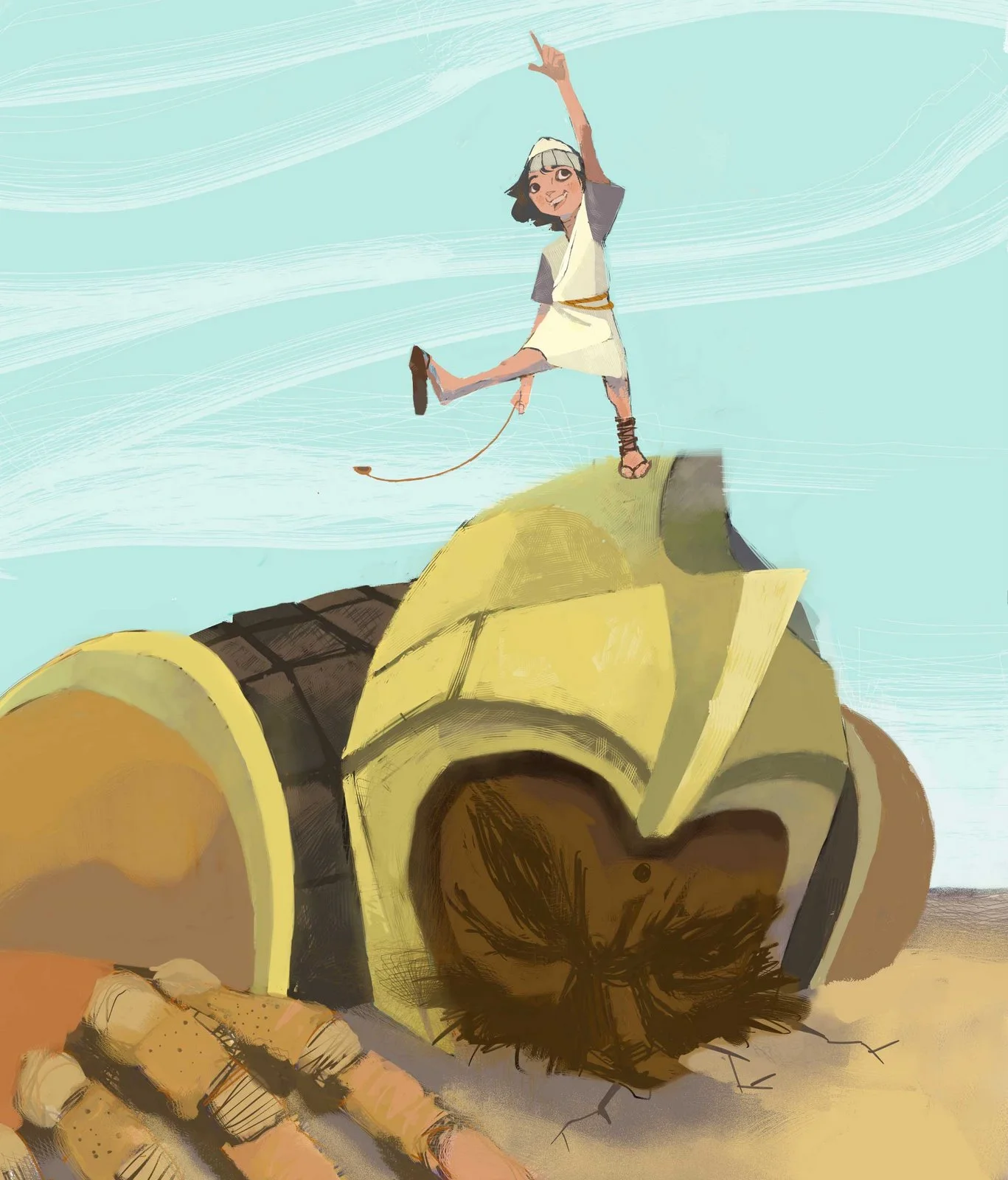 Illustration for a children's book