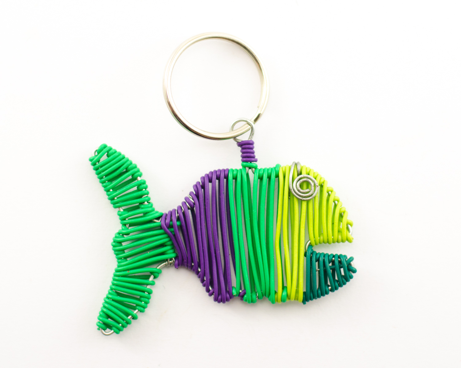 2D Scooby Fish Keyring