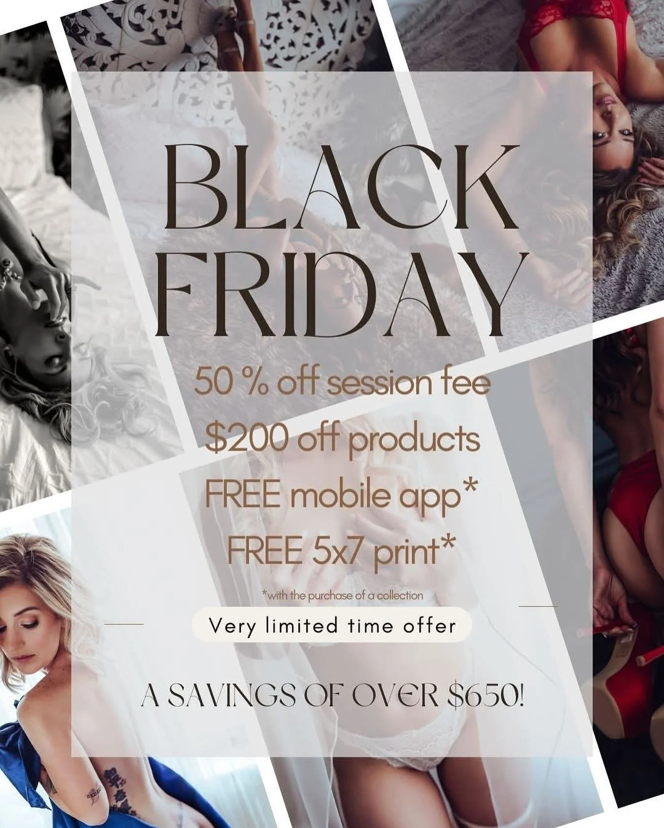 Here it is! This year&rsquo;s Black Friday sale! It&rsquo;s the only sale of the year so make sure you take advantage and set your calendars. 
The sale will drop November 24 for VIPs and it will be open to the public on Black Friday only. 
These make