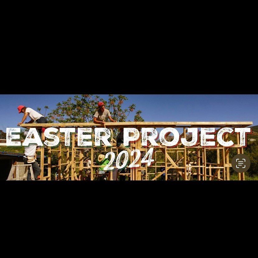 Easter Project 2024 registration is live! Come join us for spring break in Mexico! Build a house for a family in need, connect with friends and God, and create some great memories. Link in bio 👌