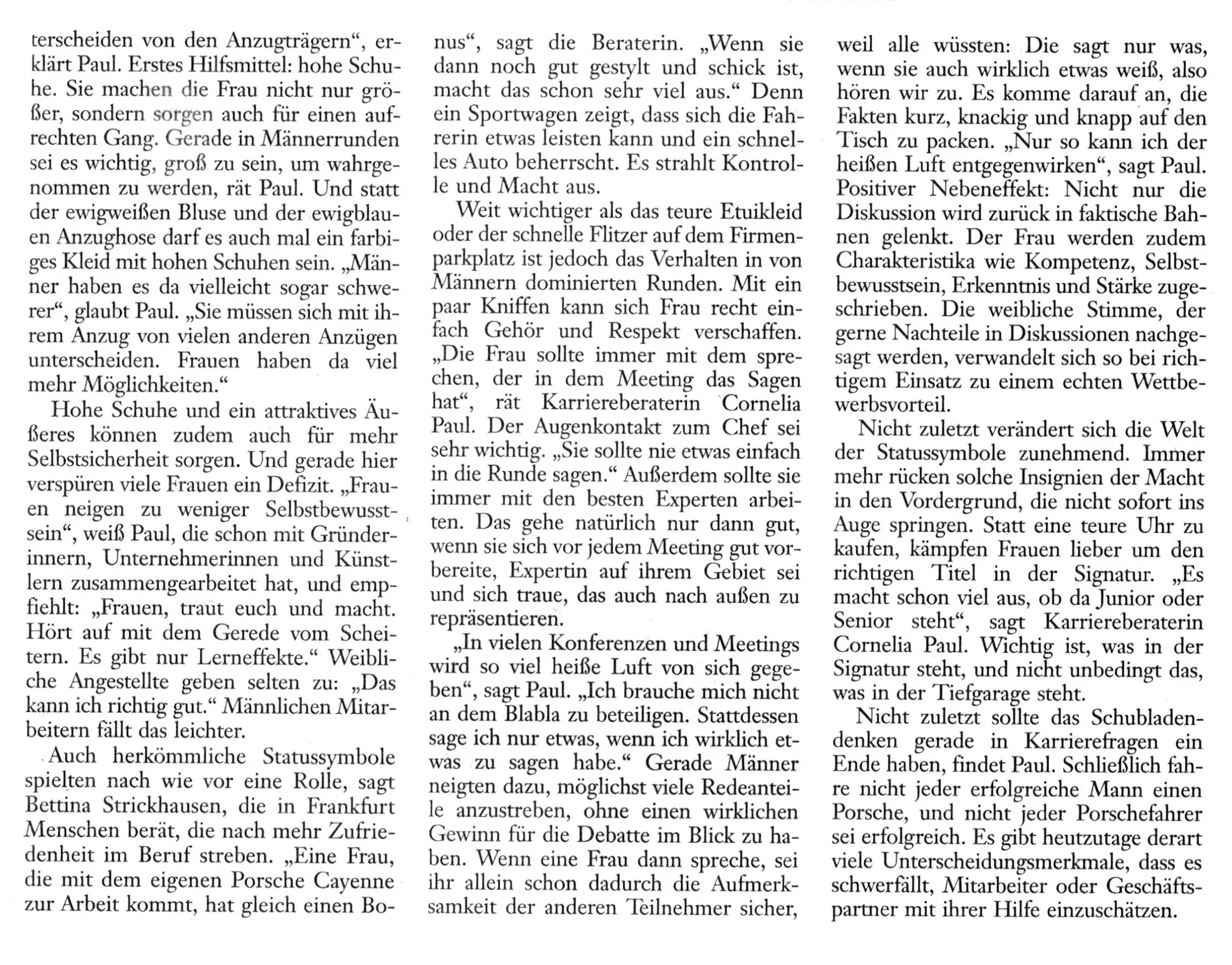 Veröffentlichungen — Cornelia Paul