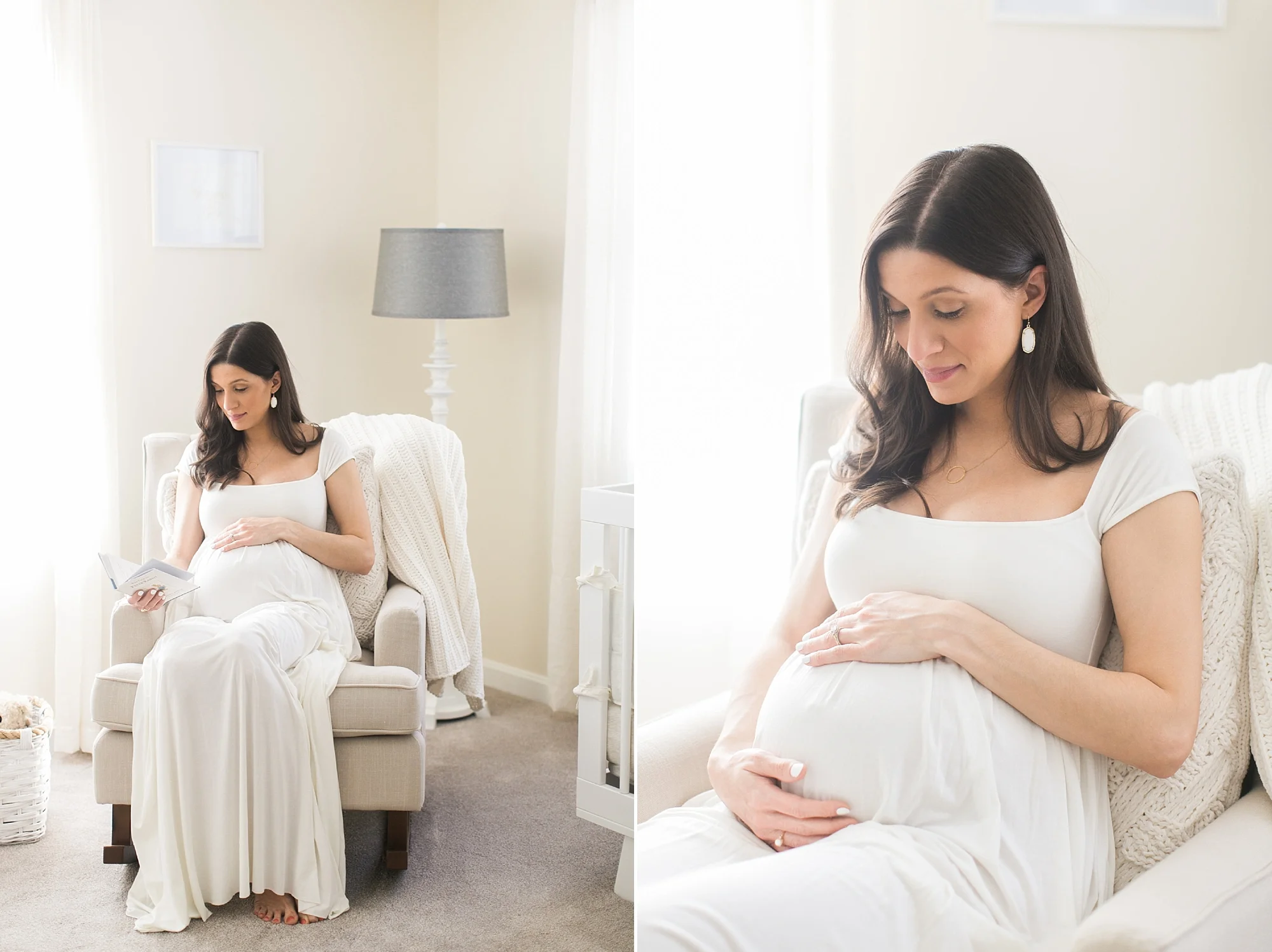 Maternity Session Nursery Tour With Bisou Style Ruth Eileen Photography