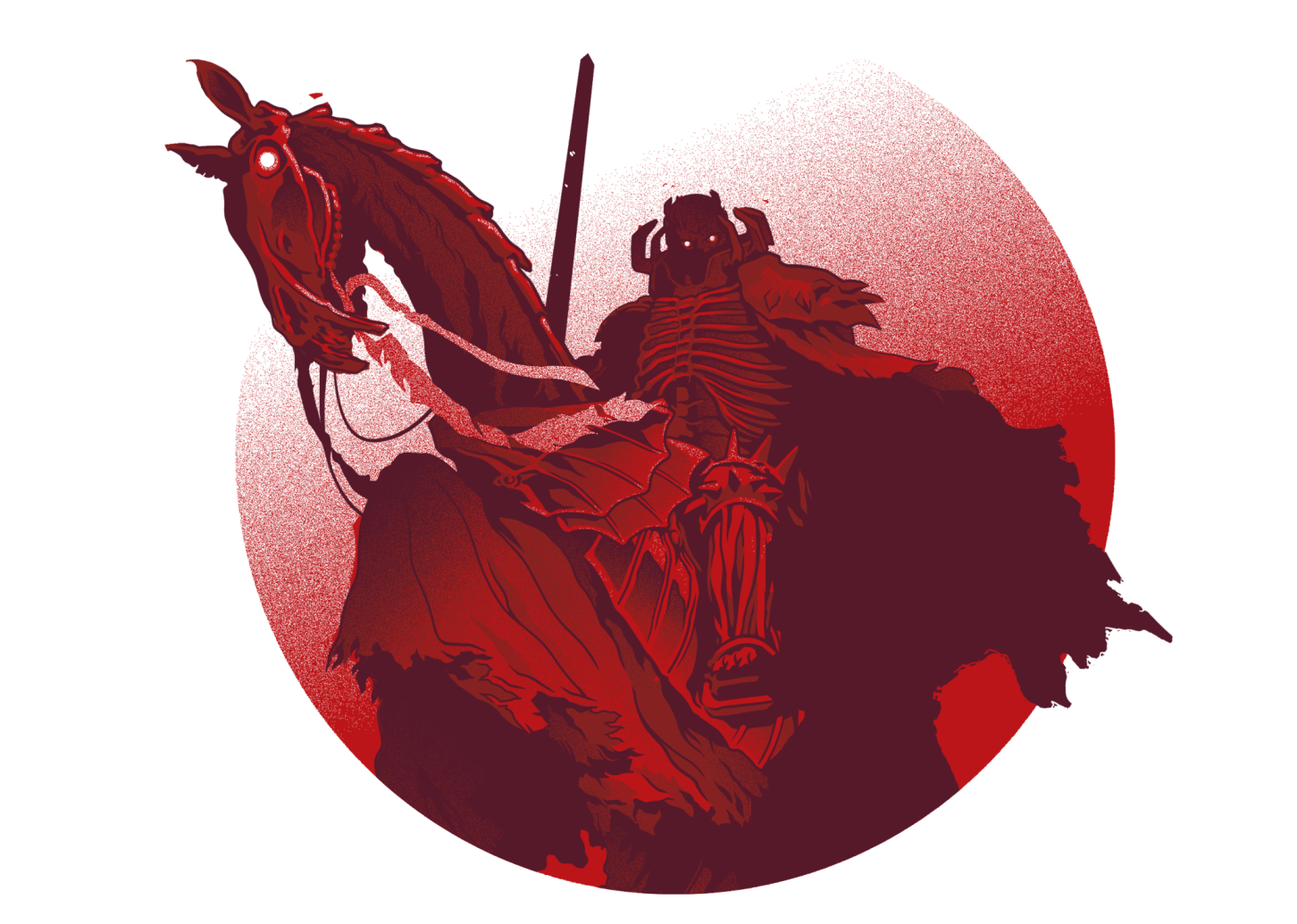 Skull Knight Sticker
