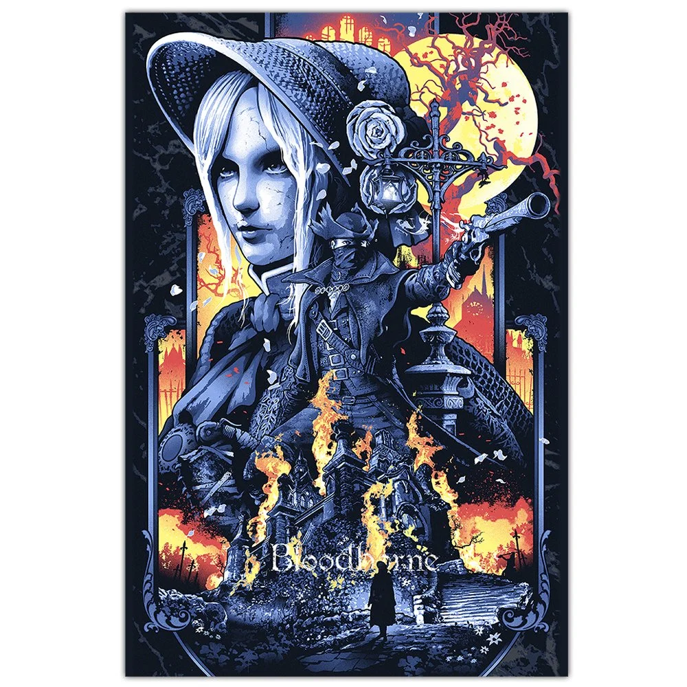“Undone by the Blood” Poster Print