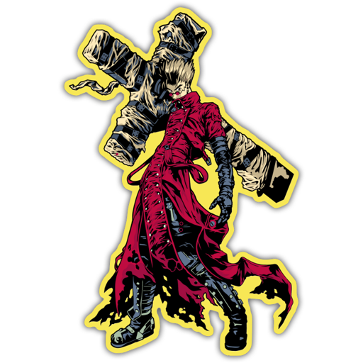Vash the Stampede Vinyl Sticker — Alexander Iaccarino