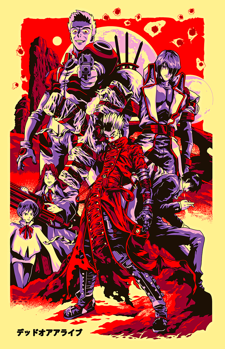 iaccarino anime poster art trigun web.png