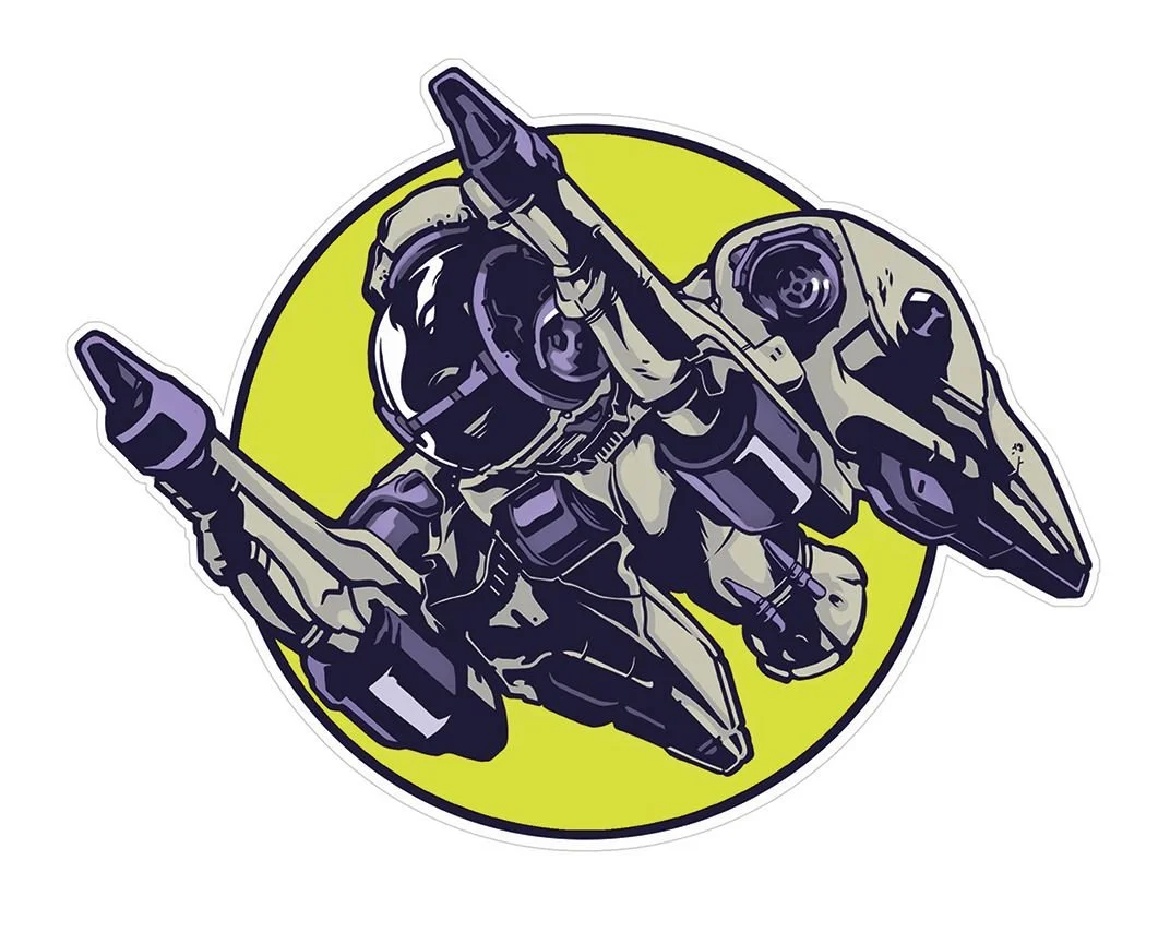 Yellowtail Sticker (Cowboy Bebop)