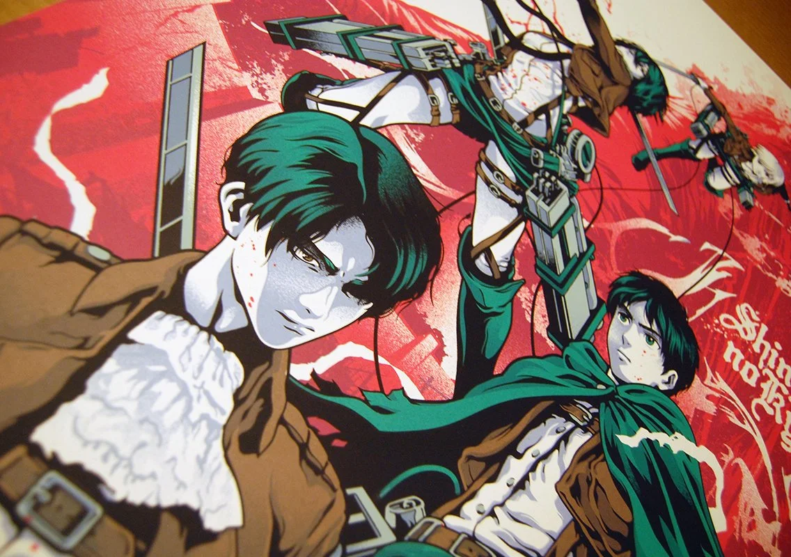 Iaccarino Attack On Titan Screenprint Detail (2).JPG