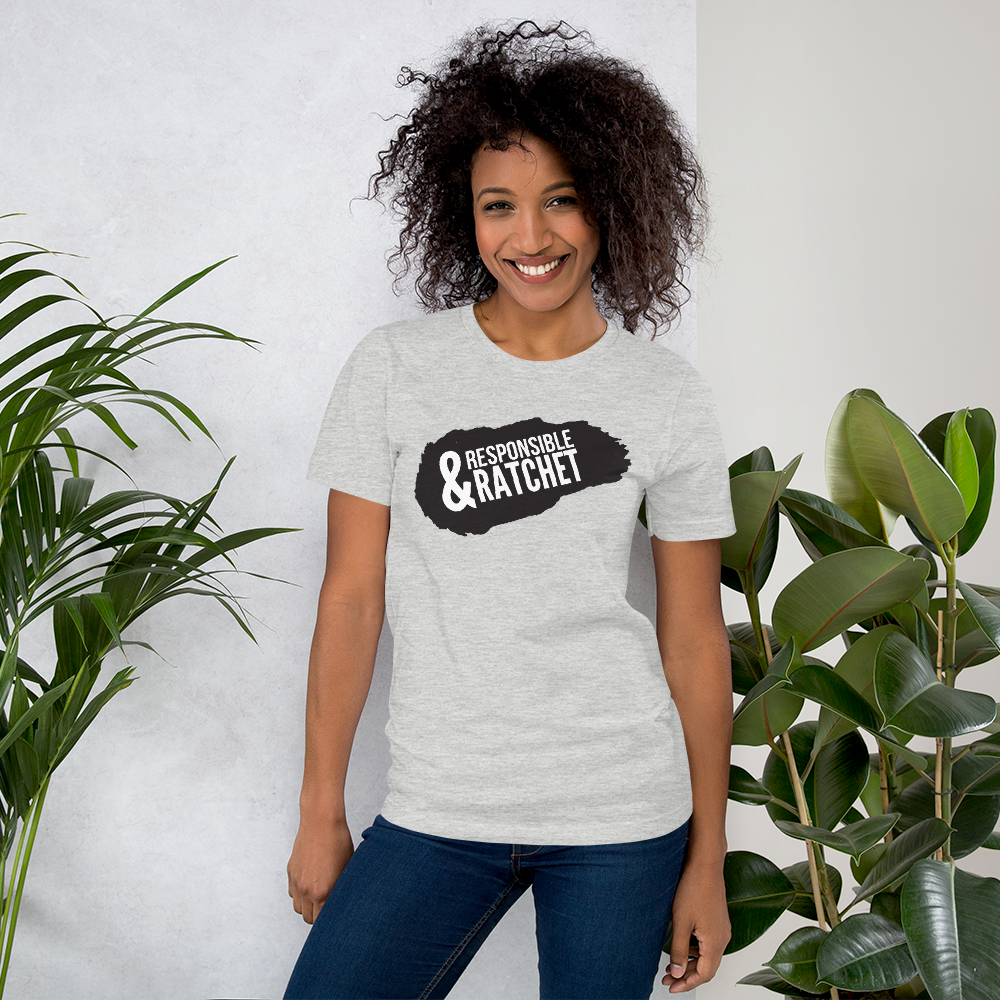 RATCHETANDRESPONSIBLE_MEN-Black-background_mockup_Front_Womens-Lifestyle-2_Athletic-Heather.png