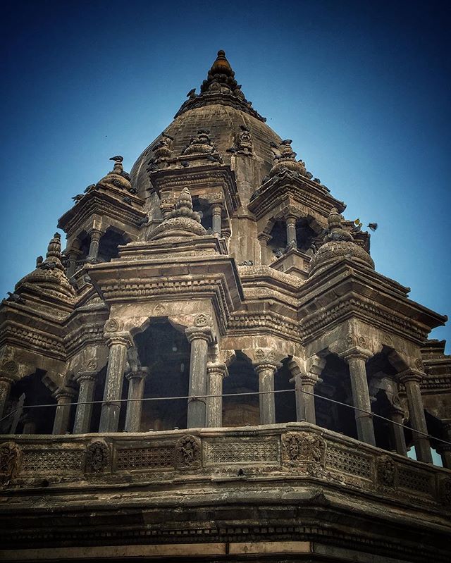 Ancient history being restored after the April 2015 earthquake in Kathmandu.

Photo: @codytutts #iphonephotography #durbarsquare #explorenepal