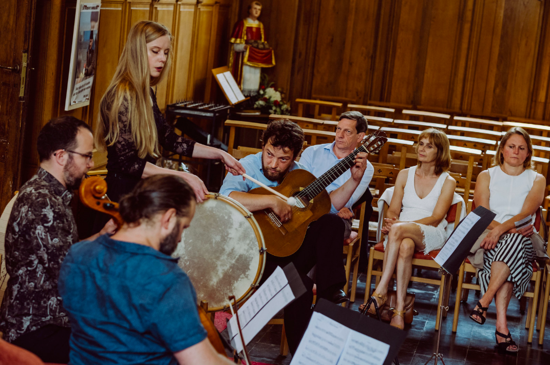 Try-out for 'Entre-Temps', the new project of Bel Ayre