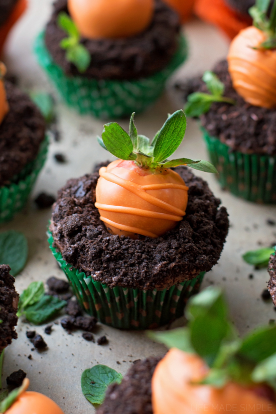 Carott Patch Cupcakes