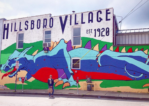 ARTIST: David Glick and Adam Randolph LOCATION: 1212 Belcourt Avenue, Hillsboro Village