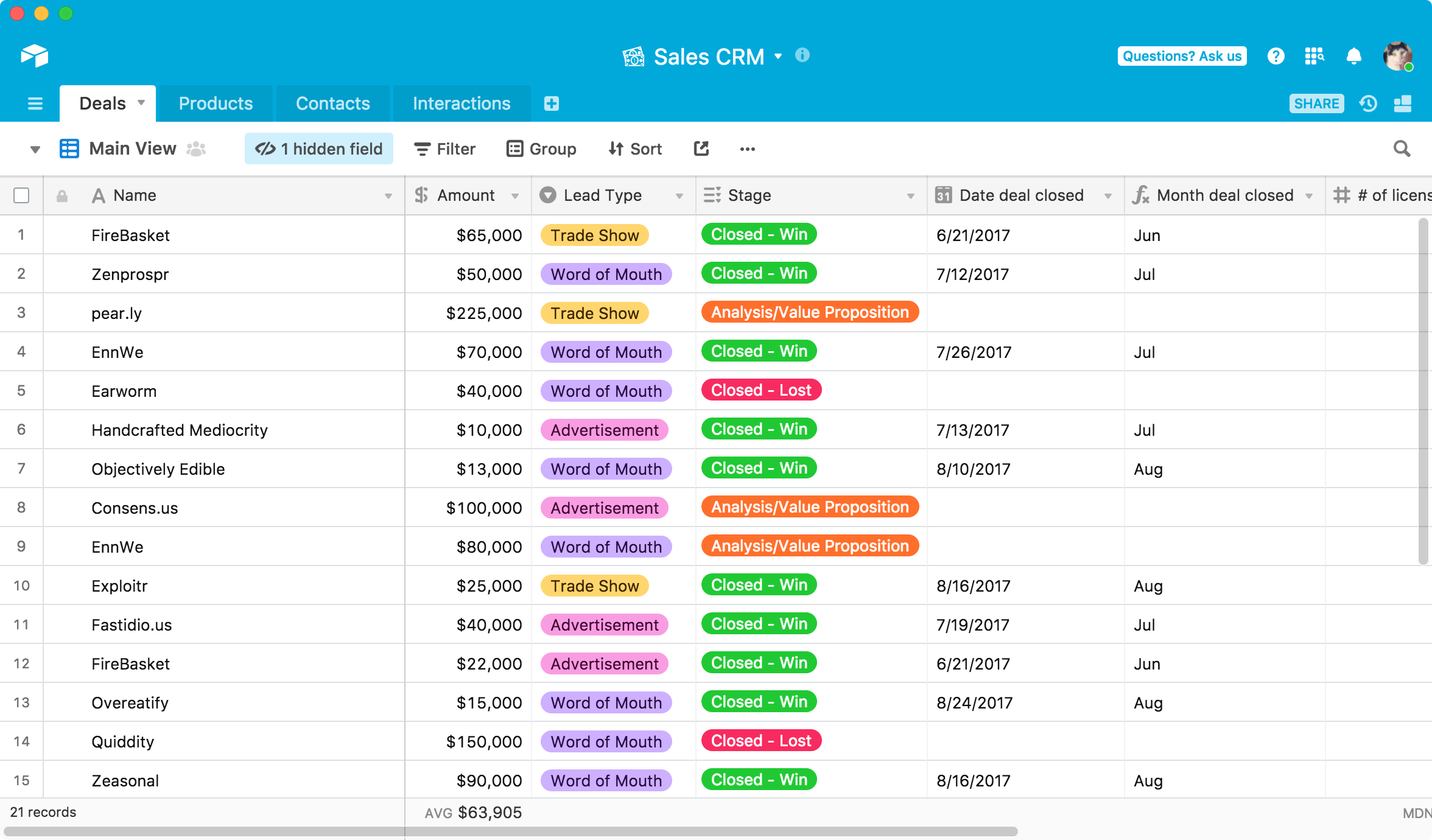 Airtable: The Spreadsheet-Database Hybrid You Should Be Using | Olivia Management