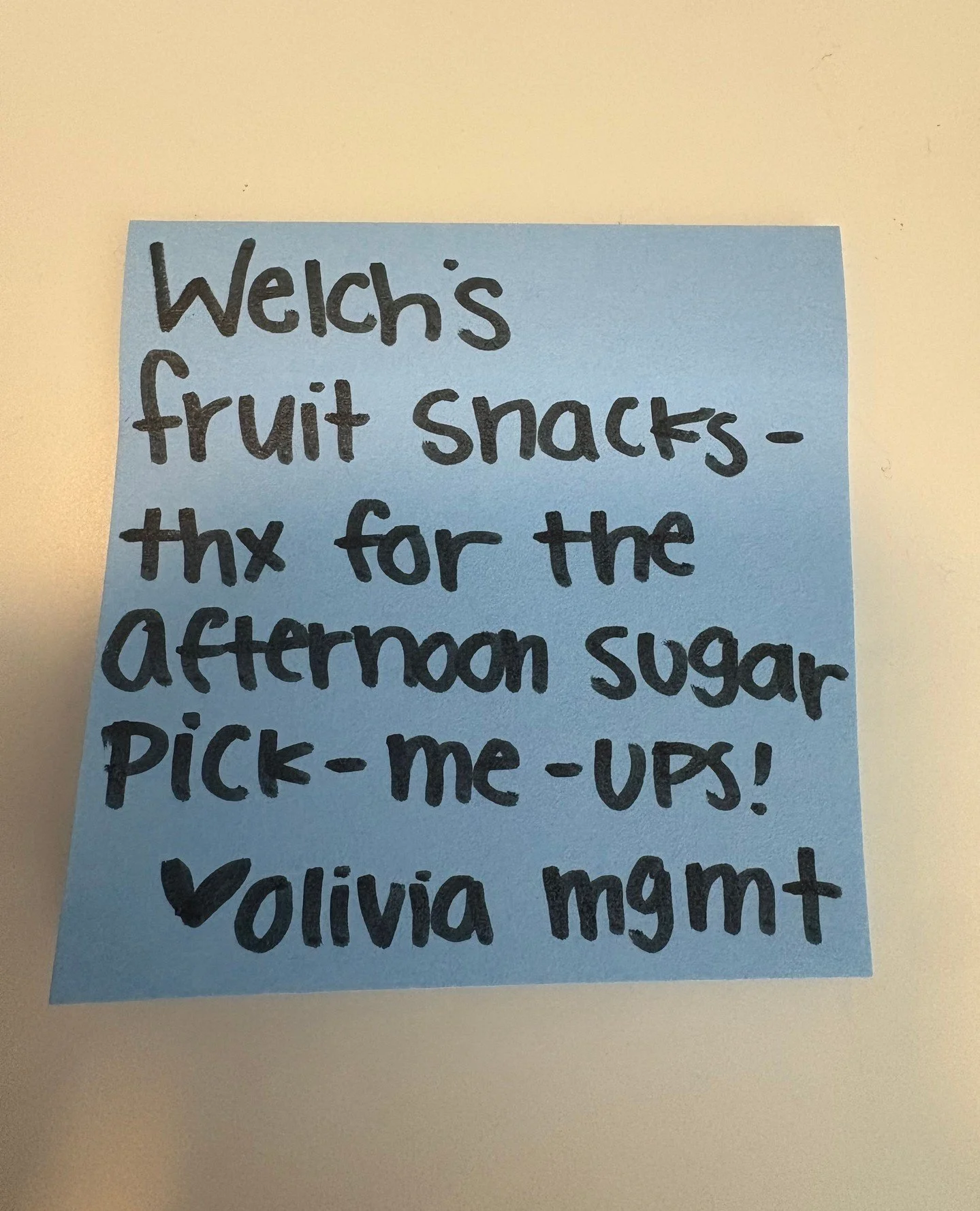We always have a huge box of @welchsfruitsnck in the office for a delicious, nostalgic snack. So thank you Welch's for keeping us snacking through our days 🙌