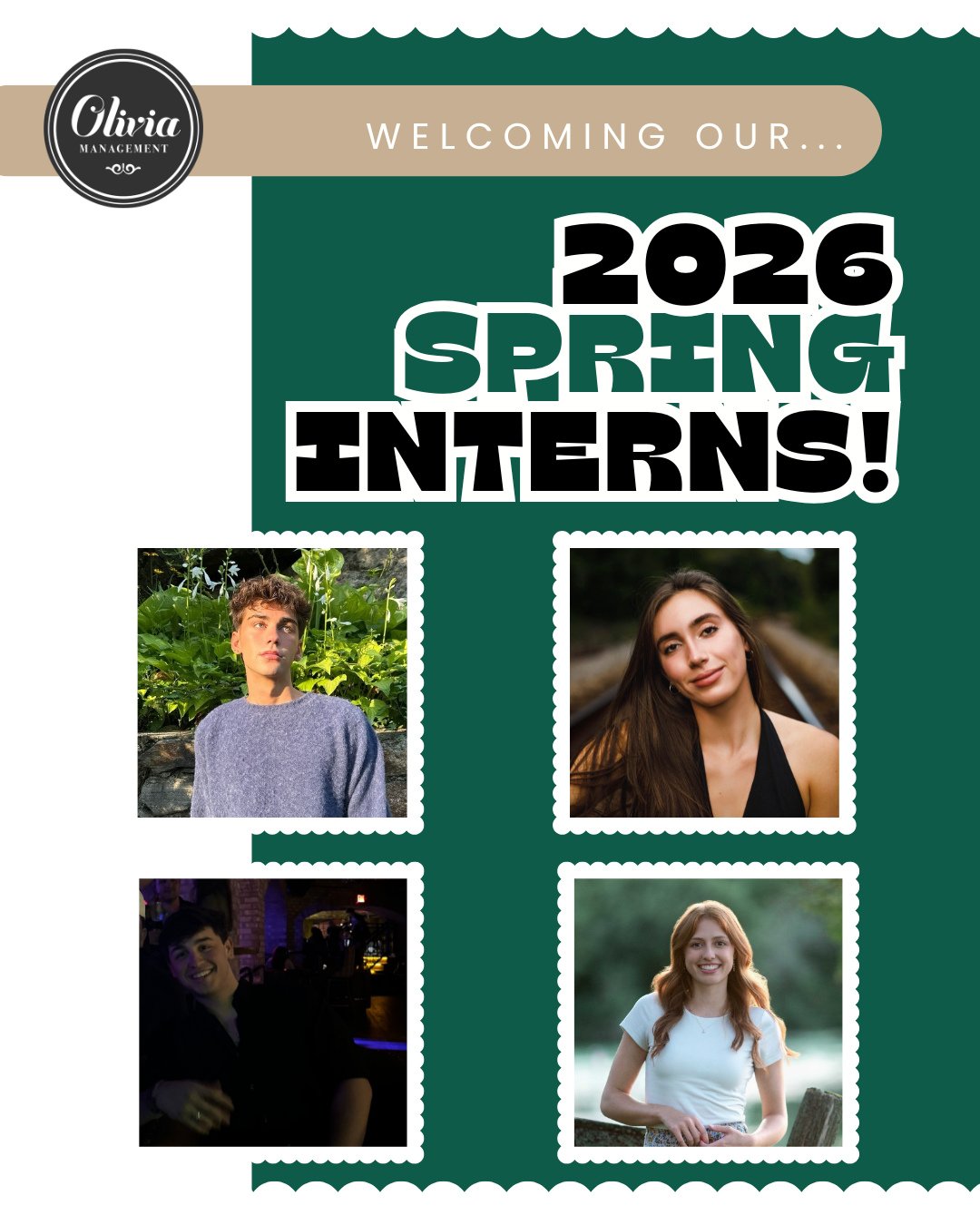 Our spring interns have arrived! Swipe to get to know Maggie, Braden, Saige, and Jake, AKA our new dream team 🤩 We're so grateful for their time and talents! To read the full blog post, check out the link in our bio.