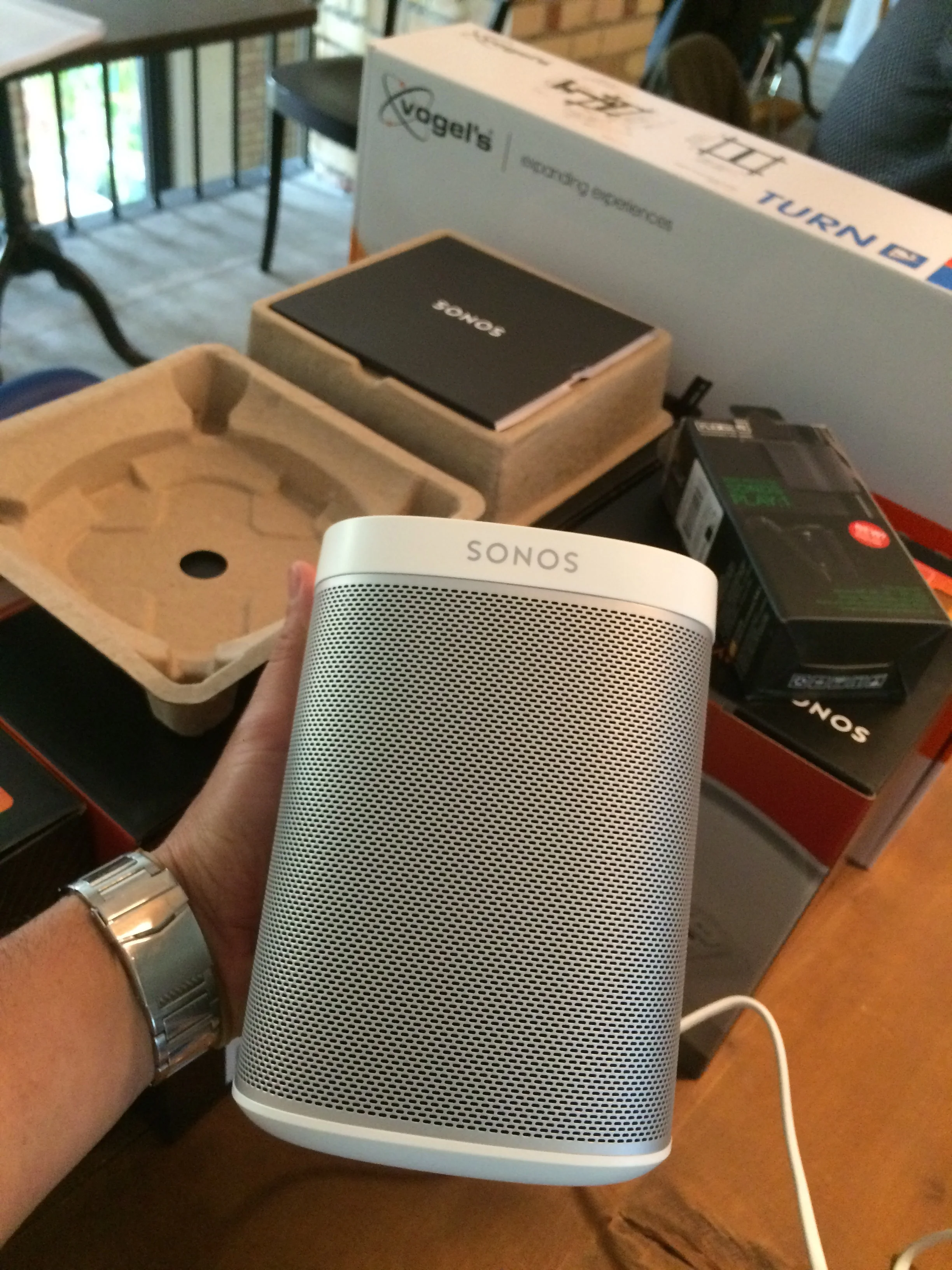 Sonos Lautsprecher Installation