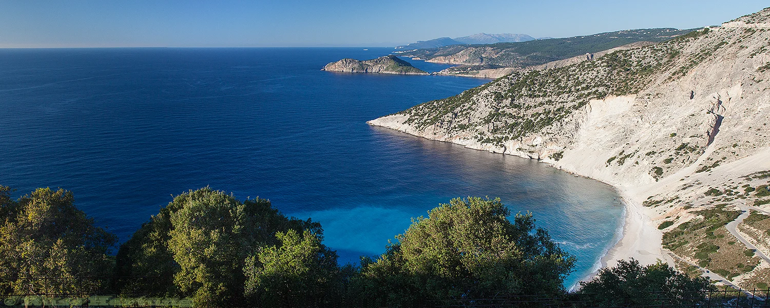 Myrtos Beach. Kefalonia Island, Greece.