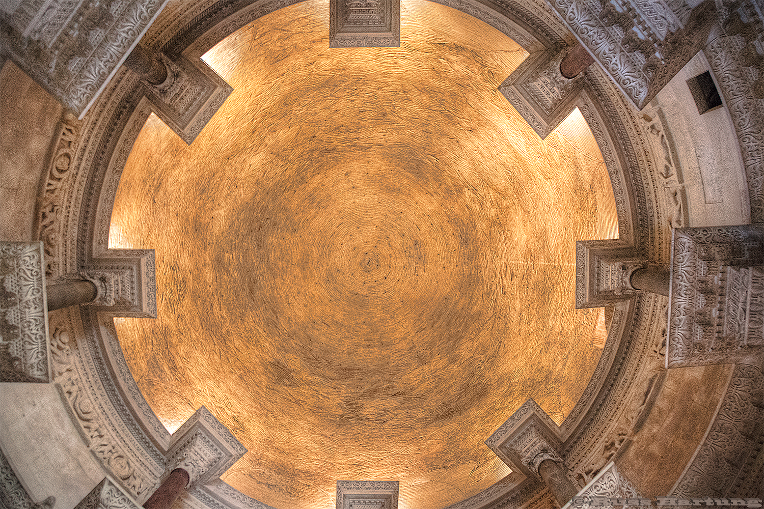 Mausoleum dome - Diocletian Palace - Split, Croatia. Built ~ 300 AD by Emperor Diocletian (who killed many early Christians). After he died a Christian cathedral was built over his tomb. (Karma).   