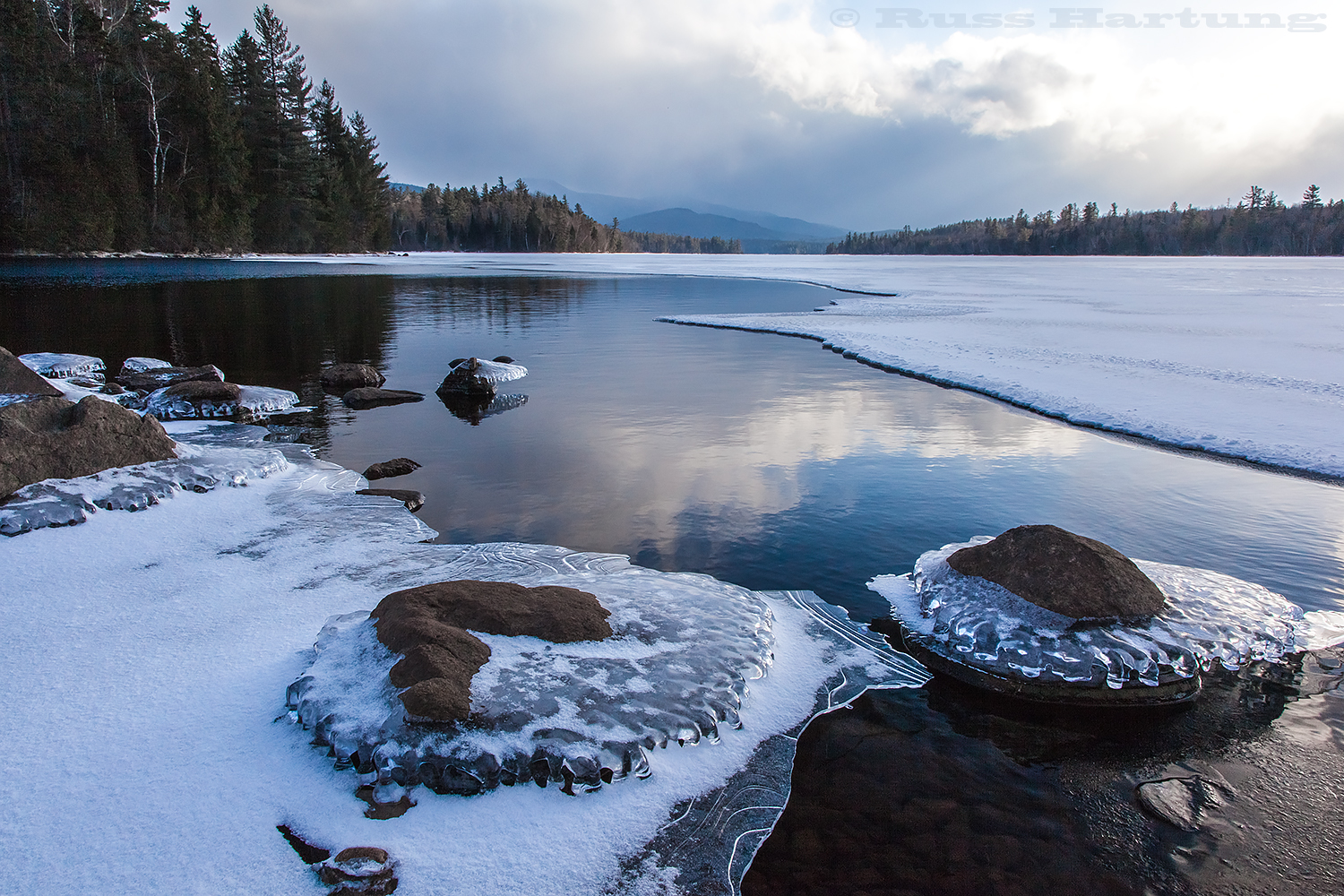 Early Spring at Franklin Falls. 