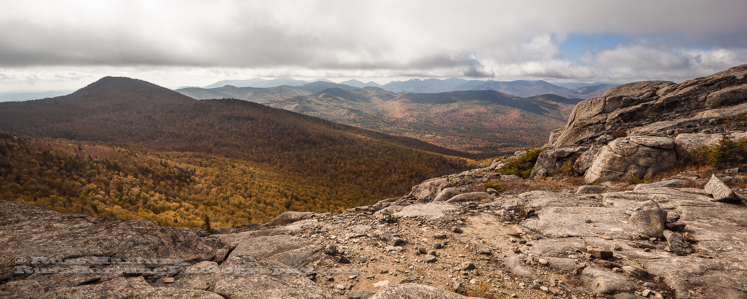 View from a barren ridge on Jay Mountain. 