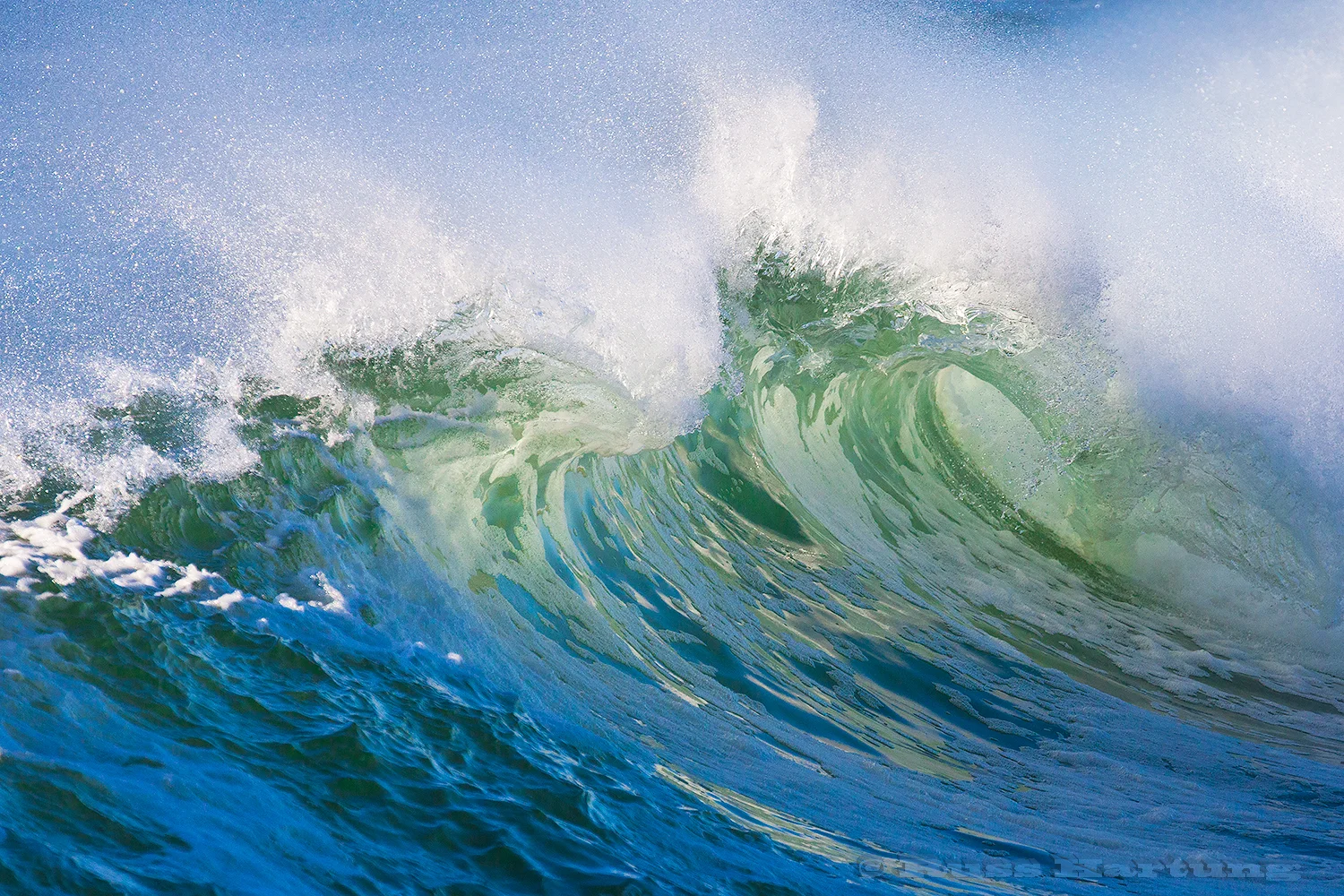 "Maine Wave At Sunrise" - Reid State Park. Juror's selection - Adirondack Artists Guild 2016