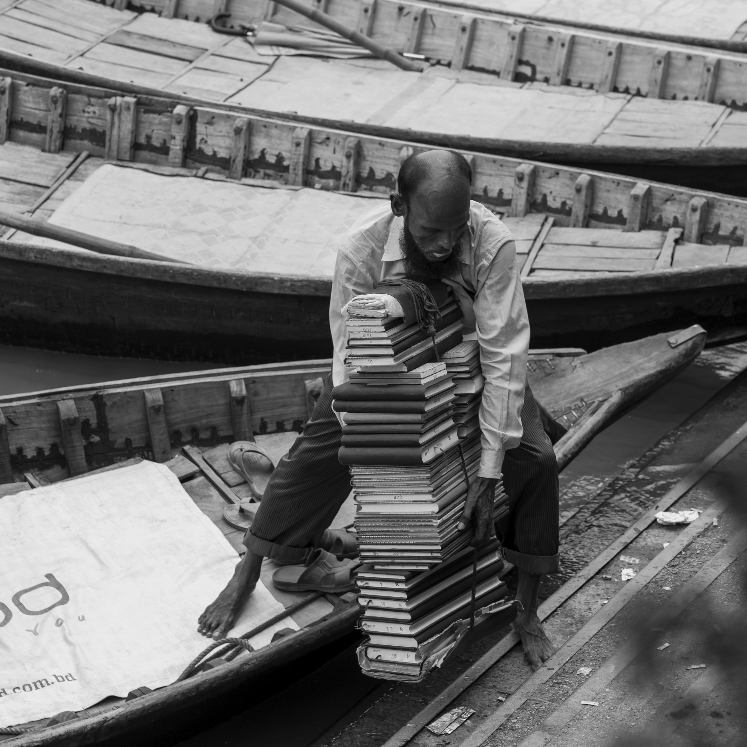 Yearman, Keith-Dhaka, Bangladesh - Offloading books.jpg