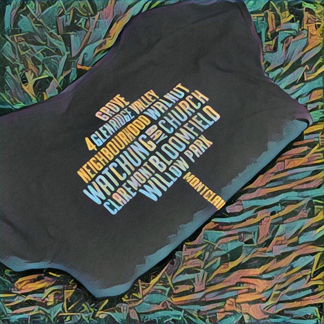 Graphic art + 4 neighborhood olive branch tee #shoplocal #montclair #definitelyfiltered #art #montclairnj