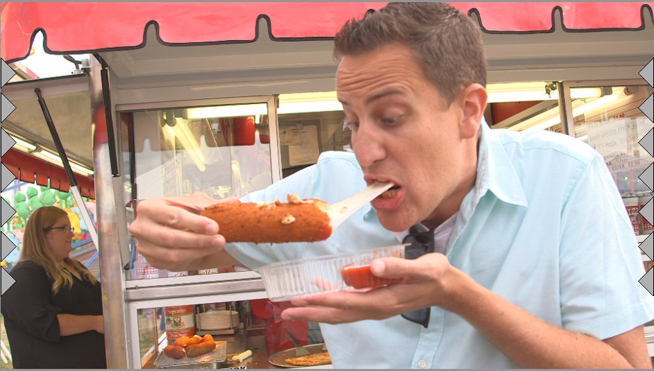 Noah Cappe from The Cooking Channel's TV Show, Carnival Eats .