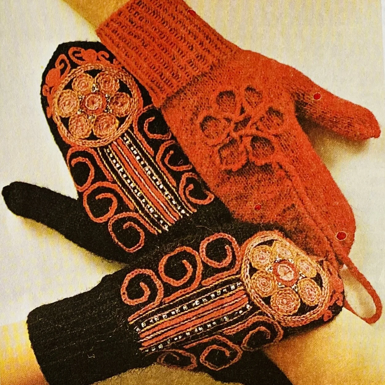 Mittens Patterns inspired by Bernie Sanders