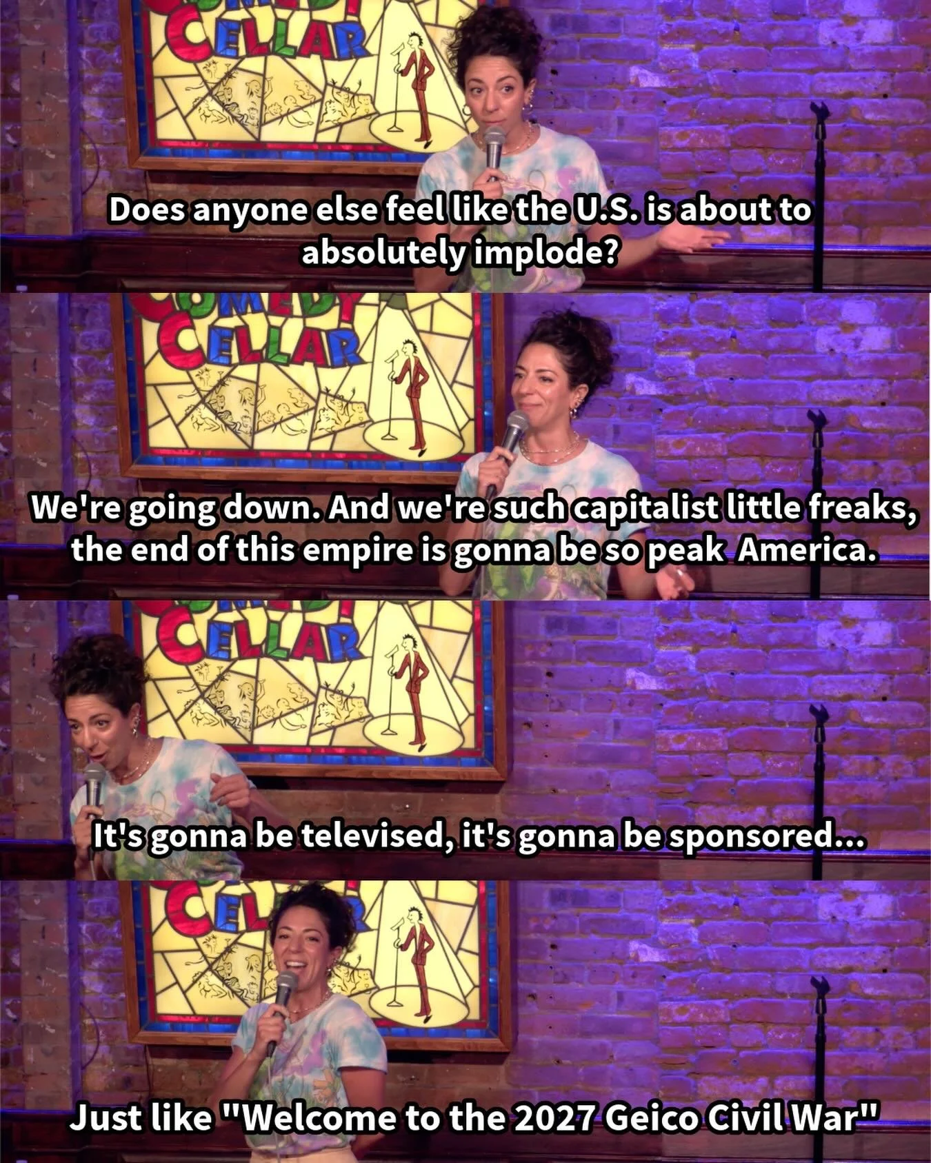 Streaming live on Paramount 🤡 #usa