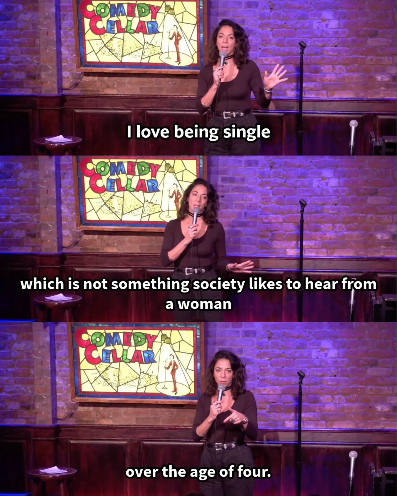 Get in, loser. We&rsquo;re doing anything we want all week. #standup #single #millenial