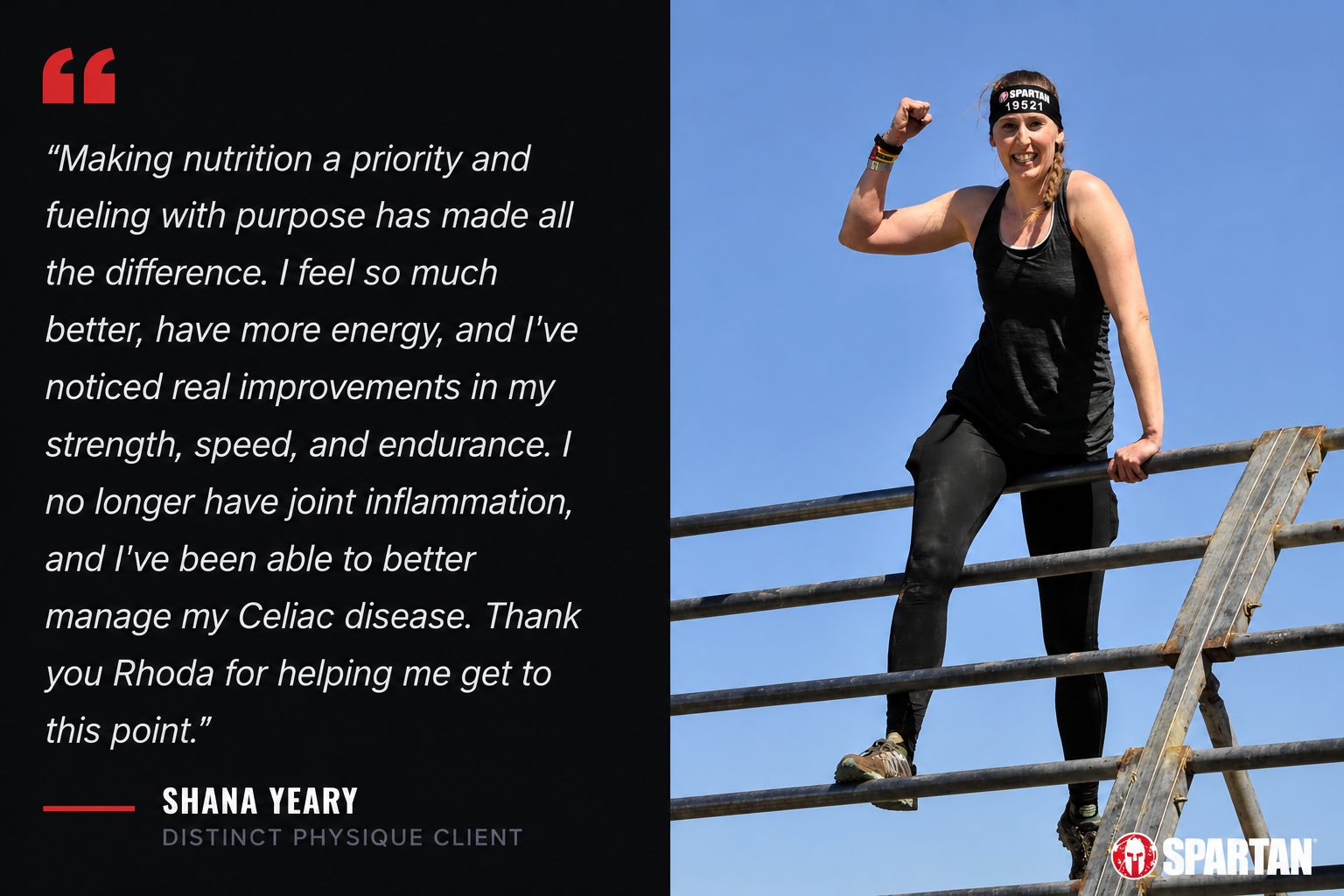"Client fitness transformation at Distinct Physique Fitness Sacramento"