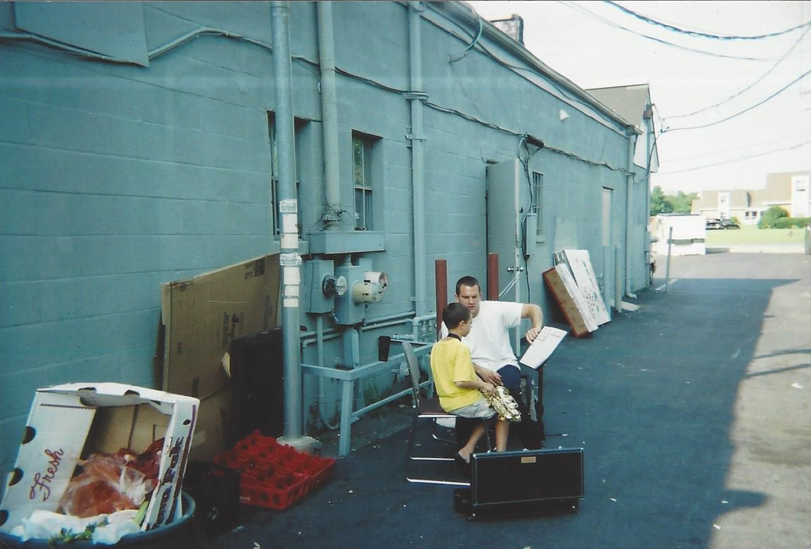  2003 - Outdoor lessons during a power outage 