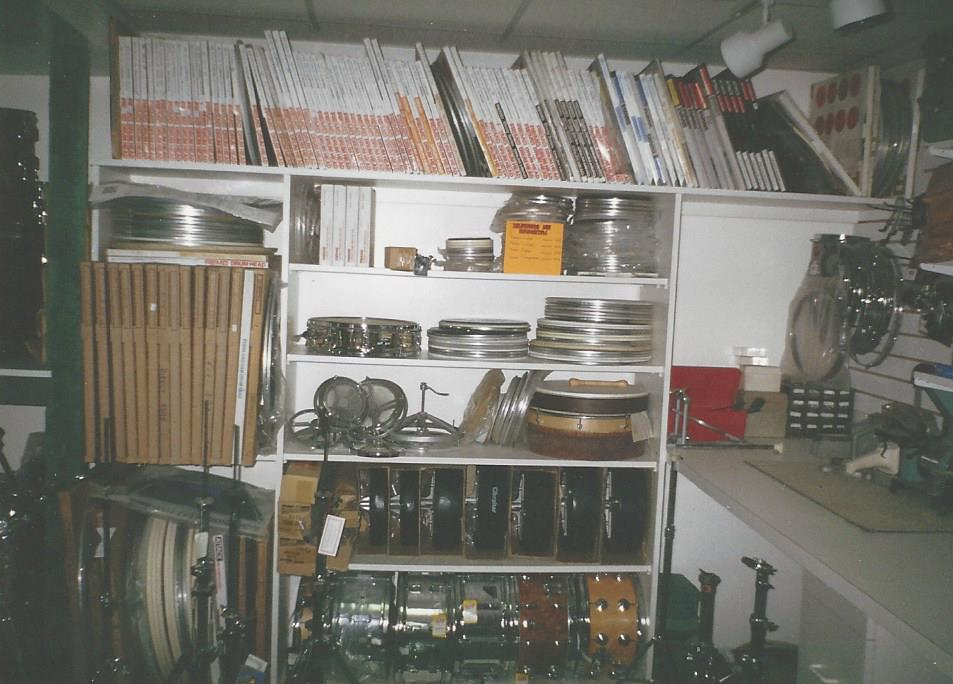  1998. Expansion of lesson studio, drum shop now under deli. 