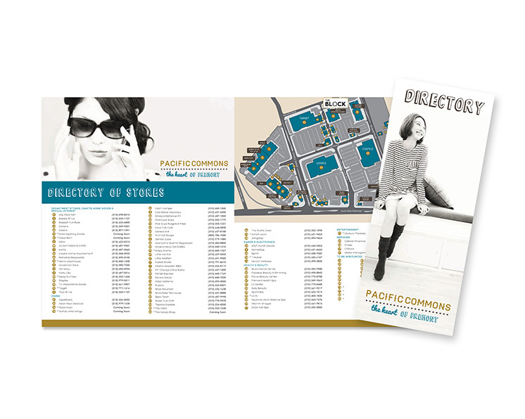 Pacific Commons Directory Collateral