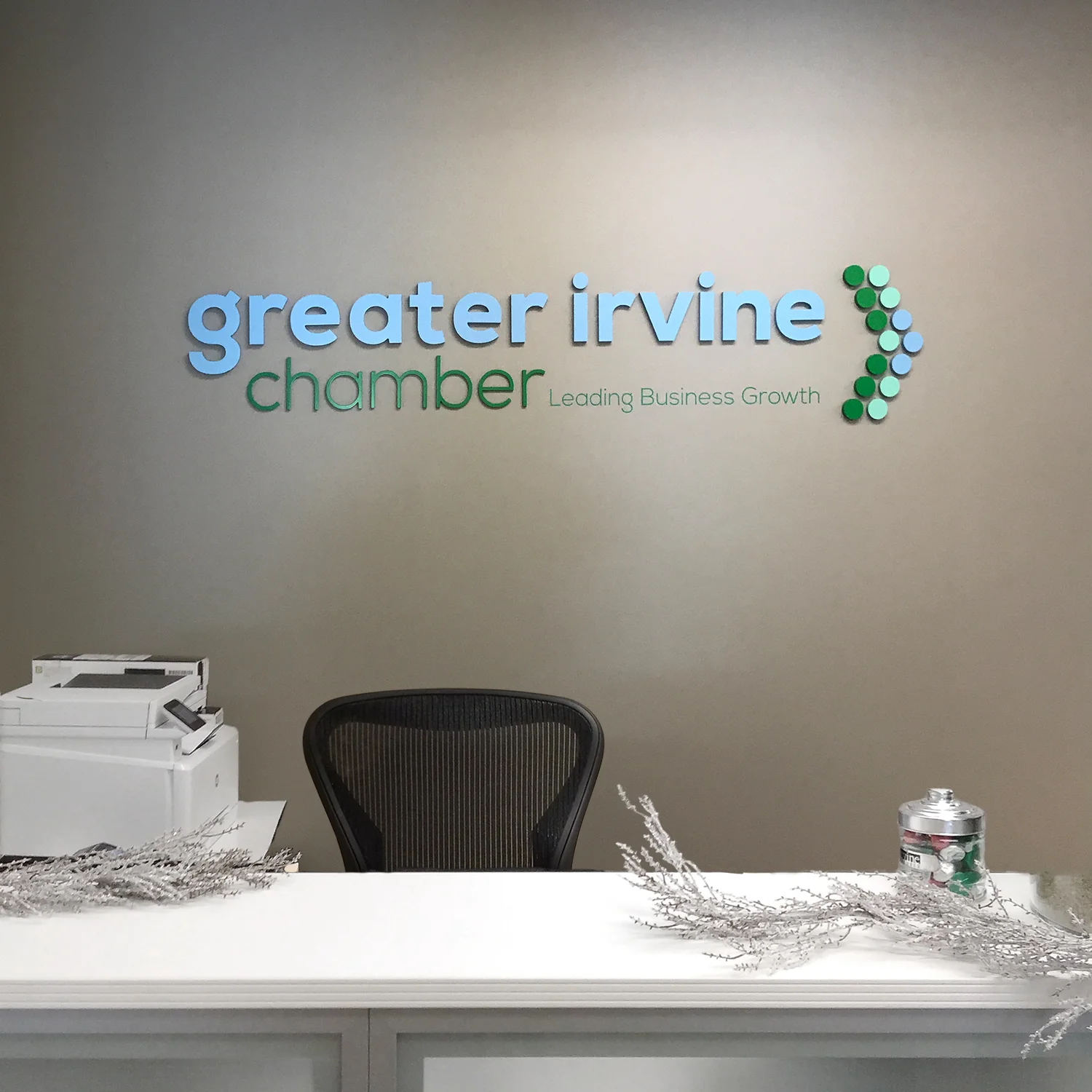 Greater Irvine Chamber Lobby Sign.jpg