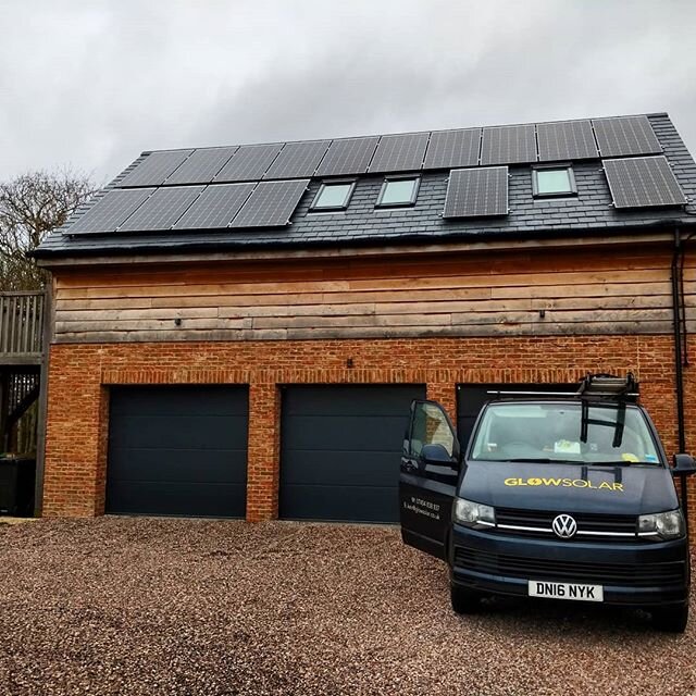 Finished Wetheral in rail install, with 380w bifacial JA Solar panels and a Solis inverter