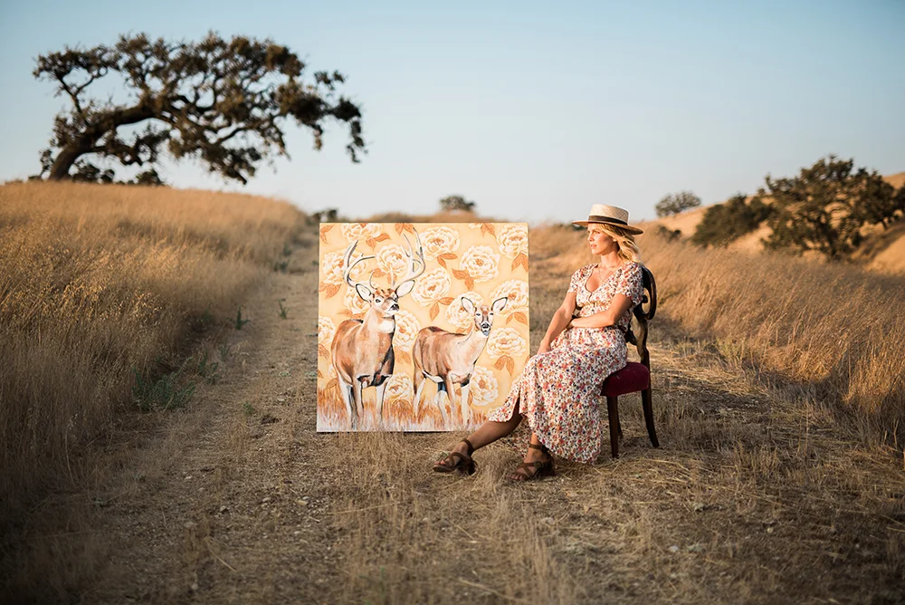 Artist, Entrepreneur and Mother of Two - Alana Clumeck Photo by Brittany Taylor Photography www.brittanytaylorphoto.com