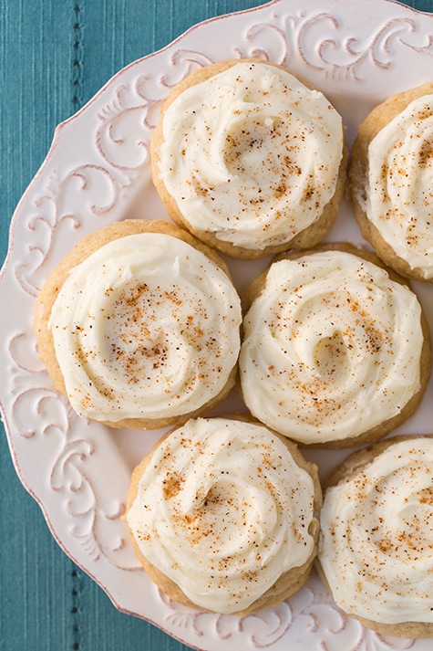Melt-In-Your-Mouth Eggnog Cookies