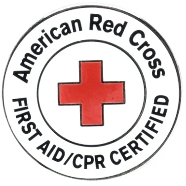 Instructors are First Aid/CPR/AED Certified by the American Red Cross