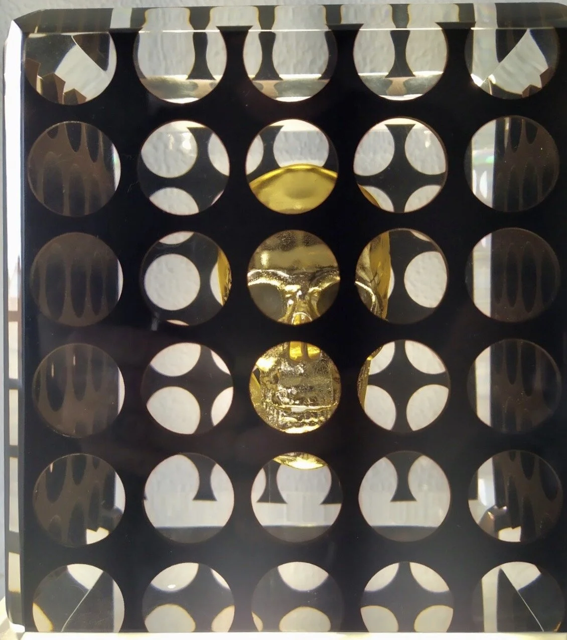 VANITE GOLD VASARELY 