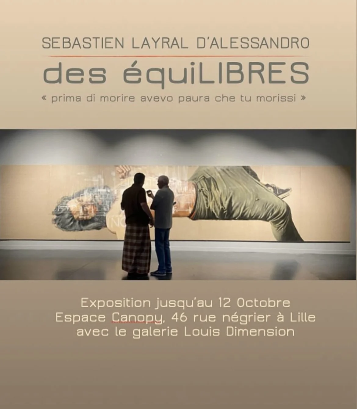 EXPOSITION "Des EquiLIBRES" Sébastien LAYRAL 