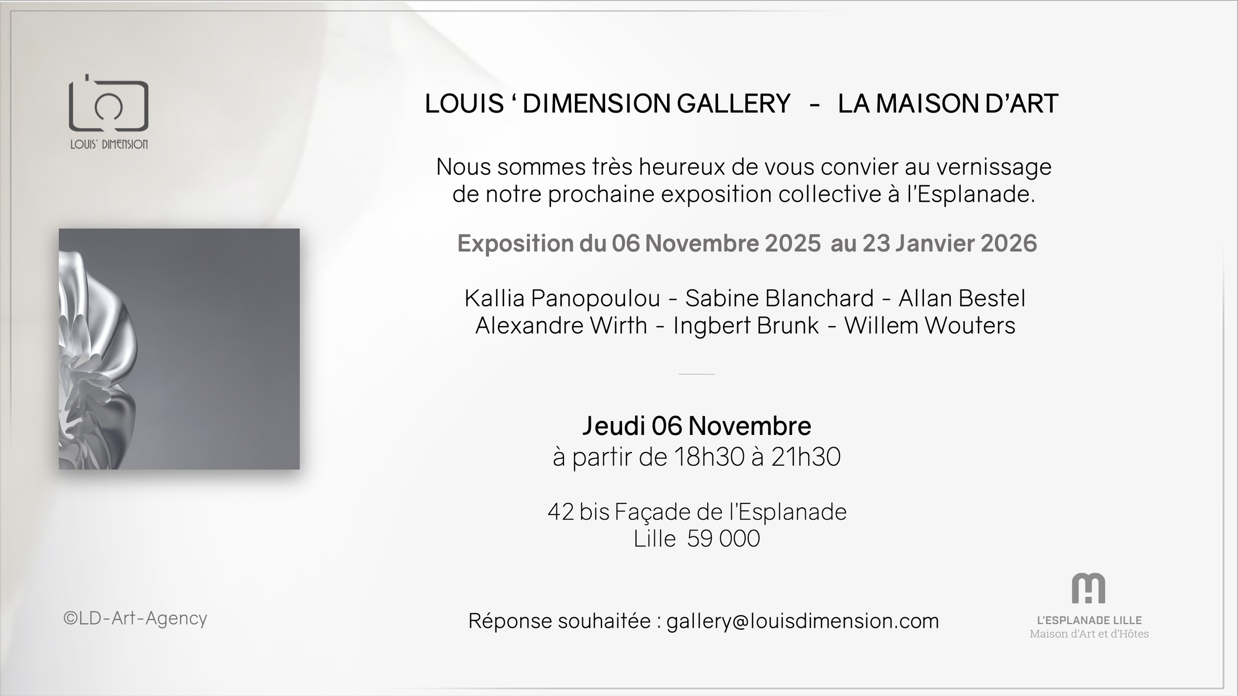 EXPO COLLECTIVE LA MAISON D'ART
