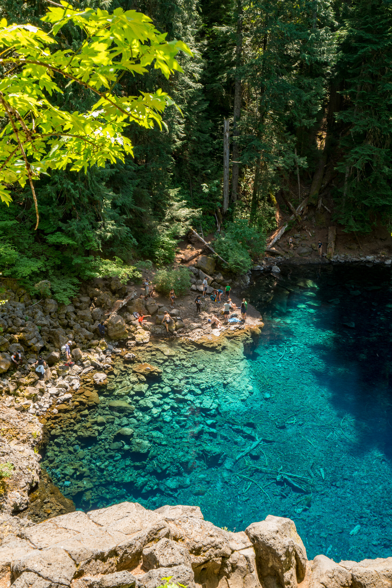Tamolitch Blue Pool, Oregon