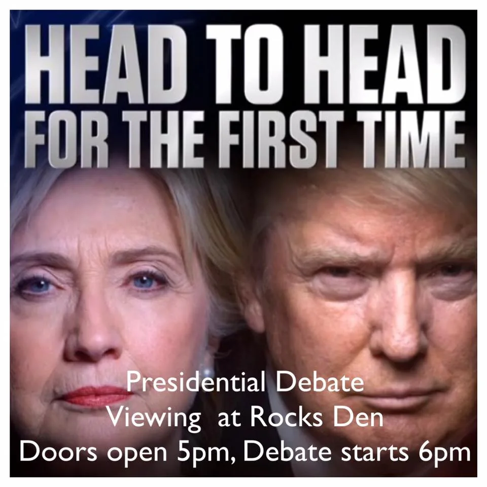 2016 Presidential Debate. Head to Head for the First Time. Hilary vs. Donald