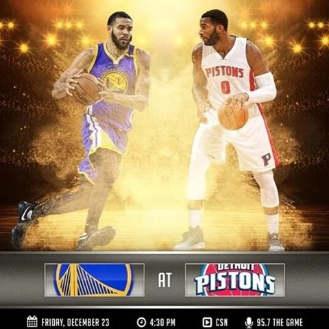 Funky Fridays / Warriors vs. Pistons
