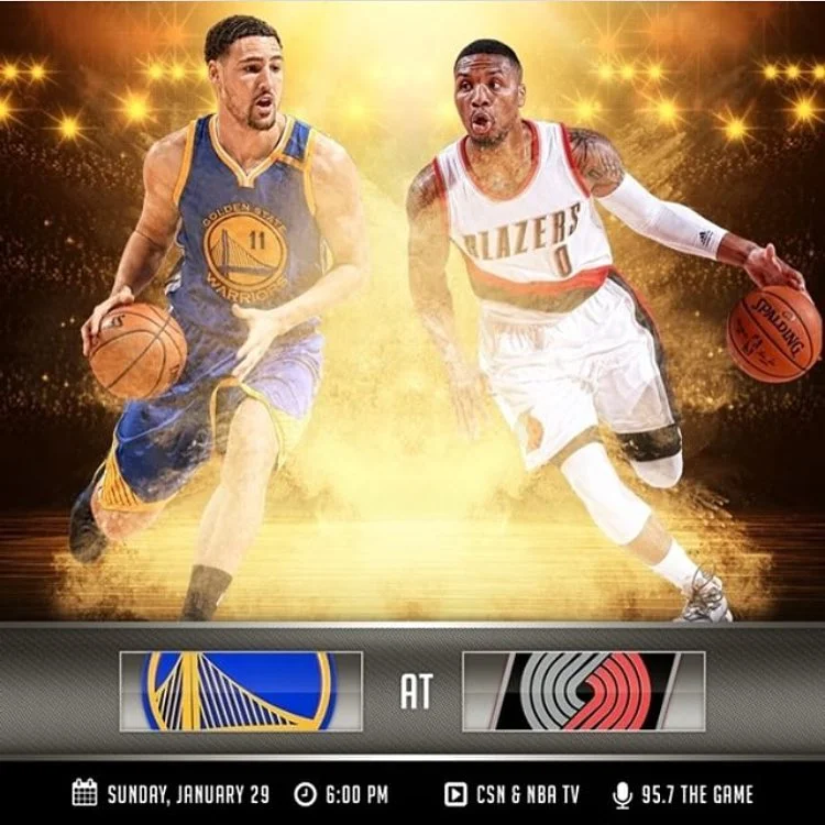 Warriors vs. Trailblazers