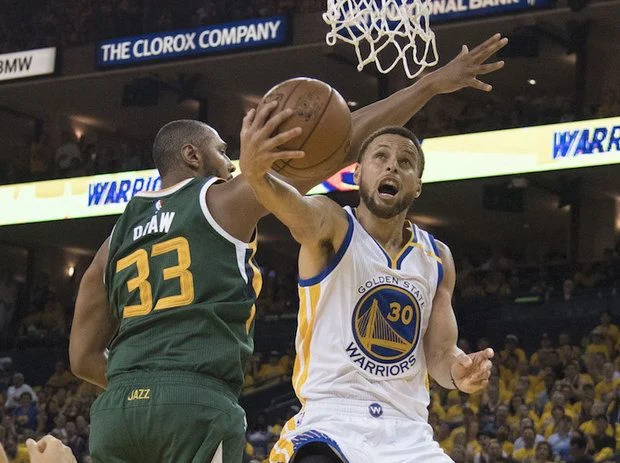 NBA Playoffs Game 3:  Warriors vs. Jazz